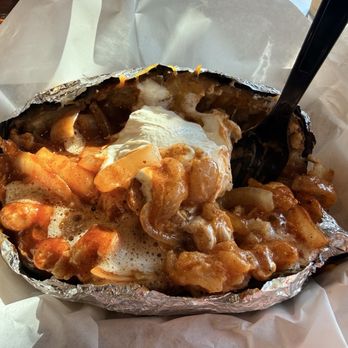 Spud Ranch - Chicken Enchilada Spud. Say Hello to Heaven. - Southern Near Me - New Braunfels, Texas