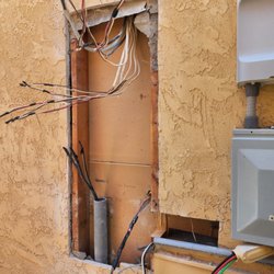 FMC Electric - Old type panel failed and was removed for a new one