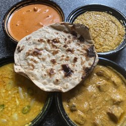 Pakwan - All four with a roti