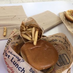 Blake's Lotaburger - Fries and New Mexico style burger