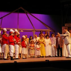 The Louise K. Taylor Performing Arts Center - Our inaugural production
in July 2013,
Meredith Willson's THE MUSIC MAN