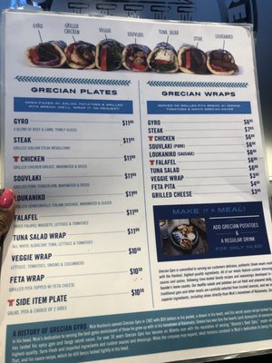 Menu photo 4 Grecian Gyro Atlanta, GA