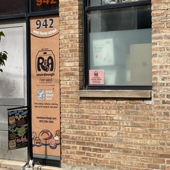R&A Sourdough - See if you can grab the QR code on the window right outside the door or just walk right in if they're open - Breakfast & Brunch Near Me - Chicago, Illinois
