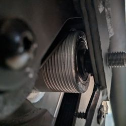 3XMTECH - Missing lock nut, broken plastic cover attachment tab. Where did lock nut go? They lost it!