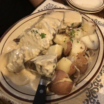 Zum Stammtisch - boiled beef w/ horseradish cream sauce - German Near Me - Glendale, New York