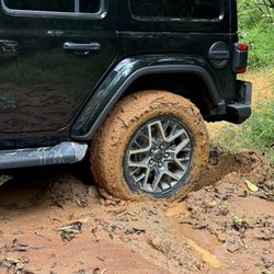 Gulches Off Road Vehicle Park - Oops stick!
