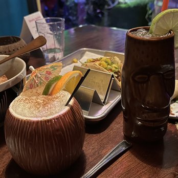 Rapa Nui Tiki - Fried Chicken, Korean BBQ street tacos, painkiller and Viking fog. - Tiki Bars Near Me - Bend, Oregon Rapa Nui Tiki - Fried Chicken, Korean BBQ street tacos, painkiller and Viking fog. - Tiki Bars Near Me - Bend, Oregon
