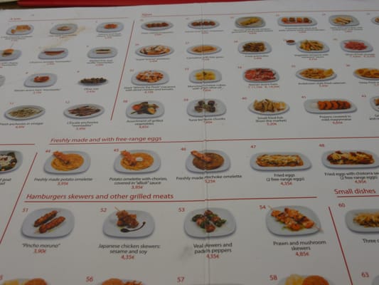 Menu photo 5 Piscolabis Barcelona, B