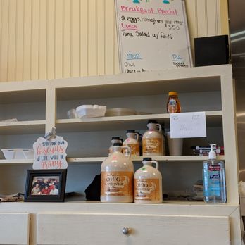 Mrs J's - Syrup and special board - American Near Me - Orrville, Ohio Mrs J's - Syrup and special board - American Near Me - Orrville, Ohio