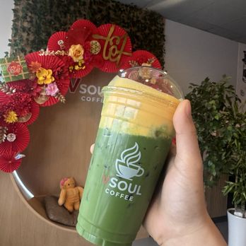 Vsoul Coffee - Vsoul Matcha with Cheese foam - Coffee & Tea Near Me - Garden Grove, California