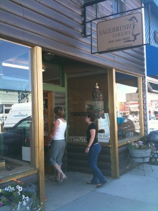 SAGEBRUSH SIRENS 1 N Broadway, Red Lodge, Montana Shopping Phone