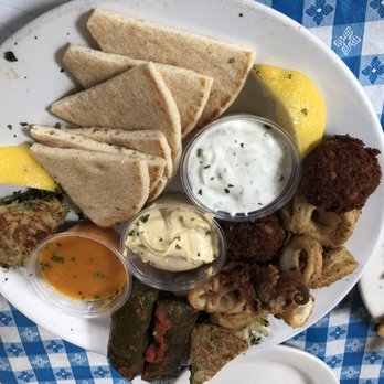 Georges Greek On Second - Combination appetizer - Greek Near Me - Long Beach, California