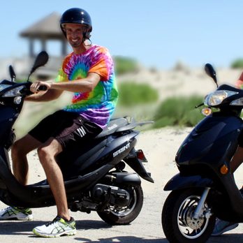 OBX Beach Toy Rentals - Riding around in a scooter is a great way to enjoy your Outer Banks vacation! - Bike Rentals Near Me - Corolla, North Carolina OBX Beach Toy Rentals - Riding around in a scooter is a great way to enjoy your Outer Banks vacation! - Bike Rentals Near Me - Corolla, North Carolina