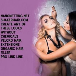 Nano Netting - Shaker hair and Nano Netting