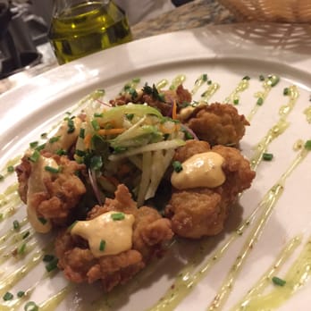 Delfino - Fried oyster special! Amazingness!! - Italian Near Me - Roslindale, Massachusetts