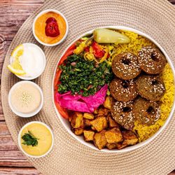 Shawarma Damascus - Falafel plate