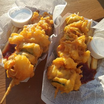Reno's Fish and Chips - Fish kebabs... pretty good - Food Stands Near Me - Del Mar, California Reno's Fish and Chips - Fish kebabs... pretty good - Food Stands Near Me - Del Mar, California