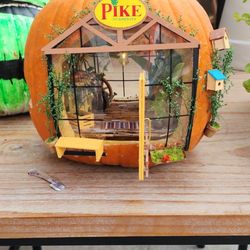 Pike Nurseries - Employee carved pumpkin