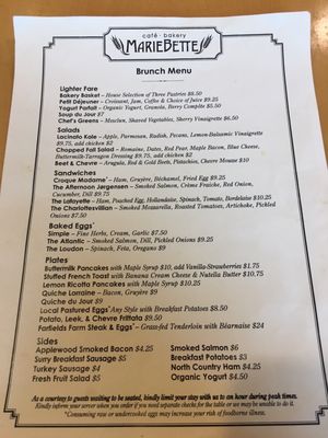 Menu photo 6 MarieBette Cafe and Bakery Charlottesville, VA Menu photo 6 MarieBette Cafe and Bakery Charlottesville, VA
