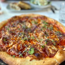 The Table Bistro - Calabrian hot honey pizza