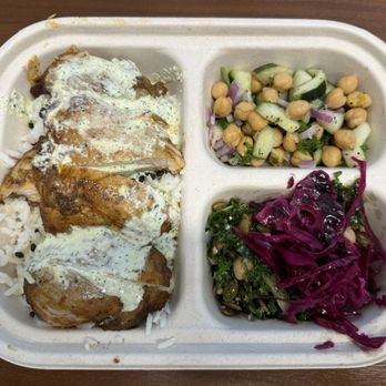 Just Salad - Chicken + Tzatziki Harvest Market Plate - Salad Near Me - Boston, Massachusetts