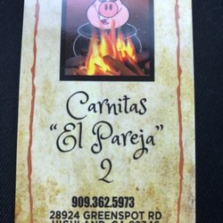 Carnitas El Pareja 2 - Direccion y telefono