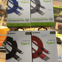 All Pro Cellphone Repair & Smoke Shop - Charging cables