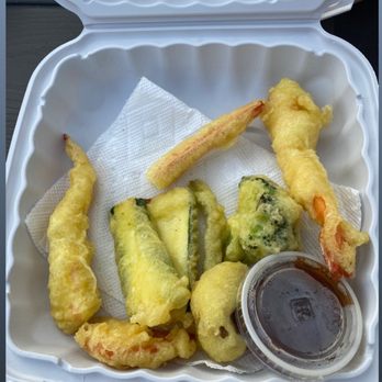 Hiro Sushi - a container of fried vegetables - Japanese Near Me - Kings Beach, California Hiro Sushi - a container of fried vegetables - Japanese Near Me - Kings Beach, California