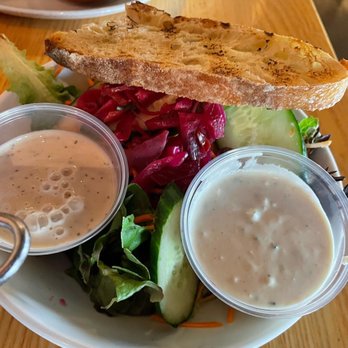 Ivy City SmokeHouse - Dinner Salad (small) with extra dressing - Seafood Near Me - Washington, DC, District of Columbia