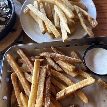 Chili's - Fresh fries vs. dry, bottom of the batch, over cooked, fries. - American Near Me - La Verne, California Chili's - Fresh fries vs. dry, bottom of the batch, over cooked, fries. - American Near Me - La Verne, California