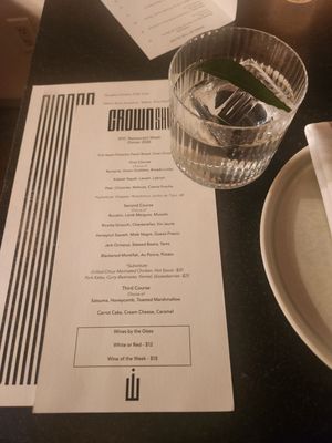 Menu photo 2 Crown Shy New York, NY