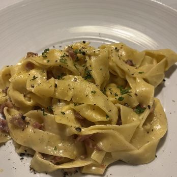 Palermo Trattoria Pizzeria - Pappardelle Carbonara - Italian Near Me - Midlothian, Virginia