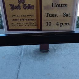 Exterior photo of The Book Cellar - Lincoln, California Exterior photo of The Book Cellar - Lincoln, California