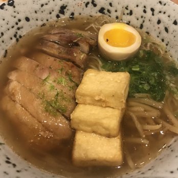 DOMU - Yazu Chicken Ramen with added fried tofu - Ramen Near Me - Jacksonville, Florida DOMU - Yazu Chicken Ramen with added fried tofu - Ramen Near Me - Jacksonville, Florida