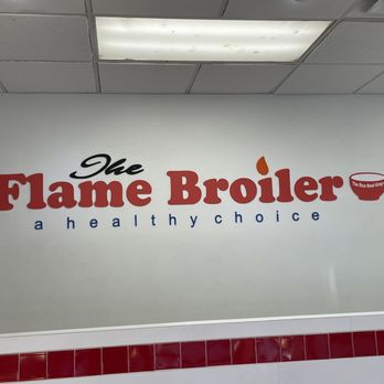 Flame Broiler - Wall sign - Fast Food Near Me - Cerritos, California Flame Broiler - Wall sign - Fast Food Near Me - Cerritos, California