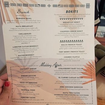 Coco Maya - Caribbean Near Me - San Diego, California