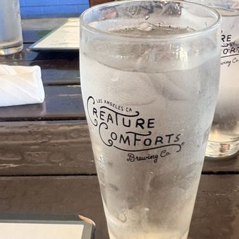 Pizza e Birra - Love this glass of water - Pizza Near Me - San Diego, California Pizza e Birra - Love this glass of water - Pizza Near Me - San Diego, California
