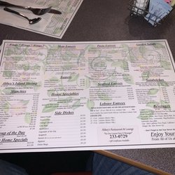 Extensive Menu!!!