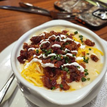 Carnation Cafe - Baked Potato Soup - American Near Me - Anaheim, California Carnation Cafe - Baked Potato Soup - American Near Me - Anaheim, California