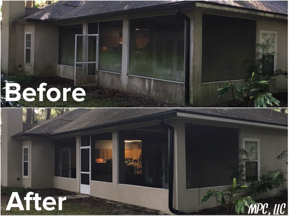 Slide of Mandrell's Pressure Cleaning