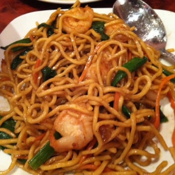 Peter Chang - shrimp lo mein --not spicy (great for the kids) - Asian Fusion Near Me - Glen Allen, Virginia Peter Chang - shrimp lo mein --not spicy (great for the kids) - Asian Fusion Near Me - Glen Allen, Virginia
