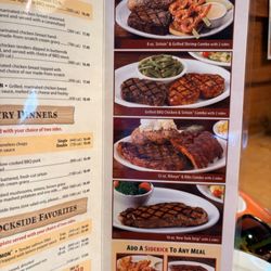Texas Roadhouse - Menu with pictures