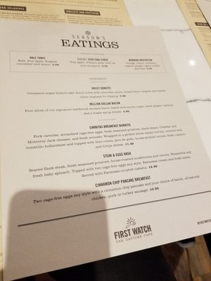 Menu photo 3 First Watch Abington, PA