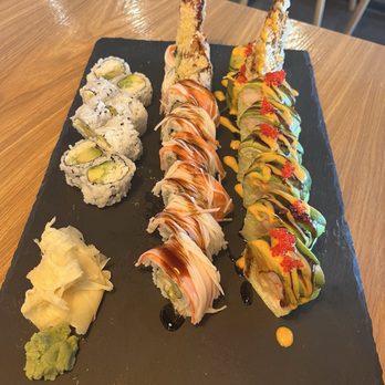 Tomo Asian Cuisine - Real Crab roll, American Dream roll, Stacia roll - Asian Fusion Near Me - Hanover, Maryland