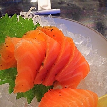 Sushi Rock - Mark cold smokes his own salmon. The Smoked Salmon is brilliant! - Japanese Near Me - Dallas, Texas