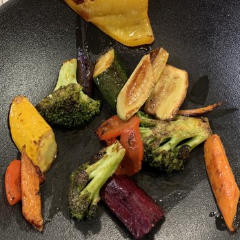 Osteria Brunello - Grilled veggies (partly eaten) - Tuscan Near Me - Milan, Michigan Osteria Brunello - Grilled veggies (partly eaten) - Tuscan Near Me - Milan, Michigan
