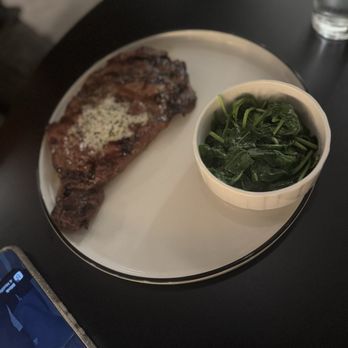 Seven - Ribeye with spinach - Breakfast & Brunch Near Me - Reston, Virginia