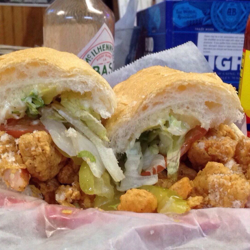 Fisherman's Cove Seafood - Shrimp po boy. - Seafood Near Me - Kenner, Louisiana