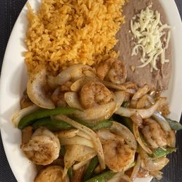 Shrimp Fajitas