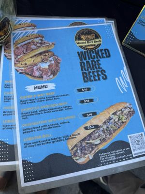 Menu photo 1 Wicked Rare Beefs San Diego, CA